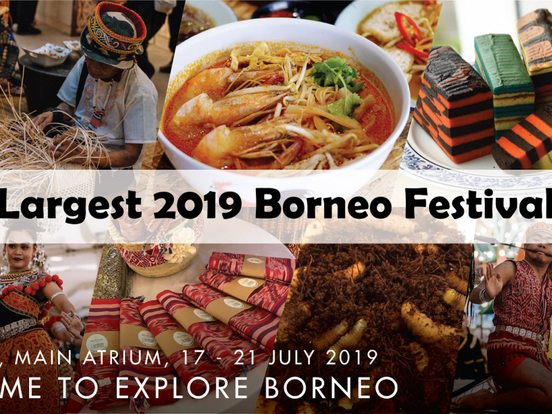 The largest 2019 Borneo Festival in Sunway Velocity Mall